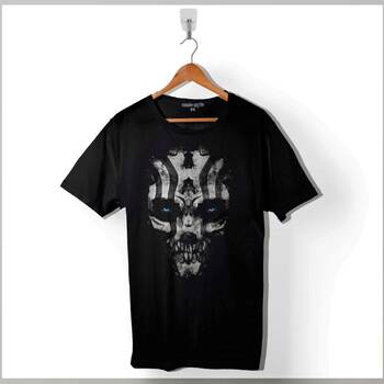 Prınce Of Persıa Mask Skull With Stıpres Maske Baskılı Tişört Unisex T-Shirt