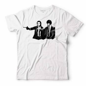 PULP FICTION UCUZ ROMAN TARANTINO SILHOUETTE ÇOCUK TİŞÖRT