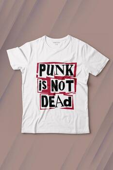 Punk Is Not Dead Rock Grunge Music Müzik Baskılı Tişört Çocuk T-shirt