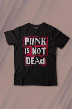 Punk Is Not Dead Rock Grunge Music Müzik Baskılı Tişört Çocuk T-shirt