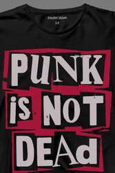 Punk Is Not Dead Rock Grunge Music Müzik Uzun Kollu Tişört Baskılı T-Shirt - Thumbnail