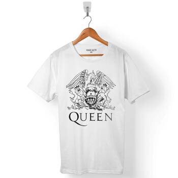 QUEEN LOGO FREDDIE MERCURY EAGLE ROCK ERKEK TİŞÖRT