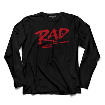 RAD 1980'S CLASSIC BMX BİSİKLET COOL RETRO CRU UZUN KOLLU TİŞÖRT