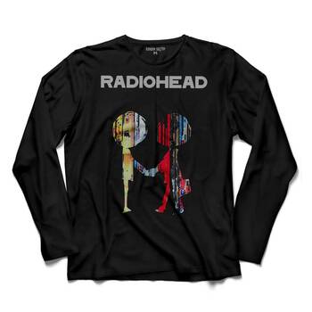 RADIOHEAD RADIO HEAD LOGO THOM YORKE 2 UZUN KOLLU TİŞÖRT