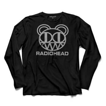 RADIOHEAD RADIO HEAD LOGO THOM YORKE 4 UZUN KOLLU TİŞÖRT