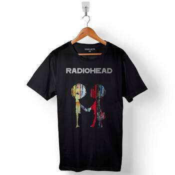 Radiohead Radio Head Logo Thom Yorke Baskılı Tişört Unisex T-Shirt