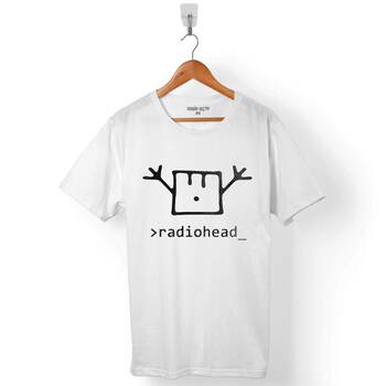 RADIOHEAD RADIO HEAD LOGO THOM YORKE ERKEK TİŞÖRT