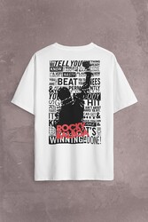 Rambo Rocky Balboa 1 2 3 4 5 Sylvester Stallone Sırt Ön Baskılı Oversize Tişört Unisex T-Shirt - Thumbnail