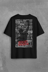 Rambo Rocky Balboa 1 2 3 4 5 Sylvester Stallone Sırt Ön Baskılı Oversize Tişört Unisex T-Shirt - Thumbnail