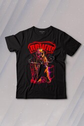 RAWR Bear Neo Kızıl Ayı Sosyalist Animal Baskılı Tişört Çocuk T-shirt - Thumbnail