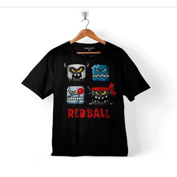 RED BALL 4 CRAZY KIRMIZI TOP REDBALL ÇOCUK TİŞÖRT