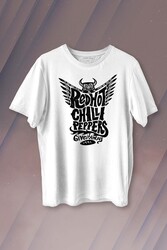 Red Hot RHCP Rock Müzik Music Baskılı Tişört Unisex T-shirt - Thumbnail