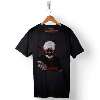 Render Kanekı Tokyo Ghoul Baskılı Tişört Unisex T-Shirt