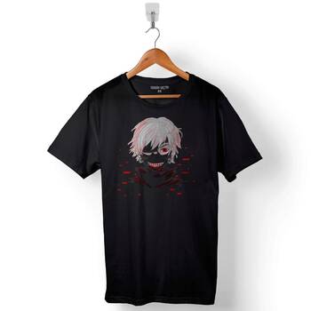 Render Kanekı Tokyo Ghoul Baskılı Tişört Unisex T-Shirt