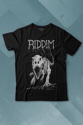 Riddim Dinazor T-Rex Metal Rock Dinosaurs Gothic Baskılı Tişört Çocuk T-shirt - Thumbnail