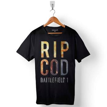 Rip Cod Battlefield 1 2 3 Online Oyun Baskılı Tişört Unisex T-Shirt