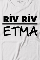 Riv Riv Etma Karadeniz Şivesi Etme Baskılı Tişört Çocuk T-shirt - Thumbnail