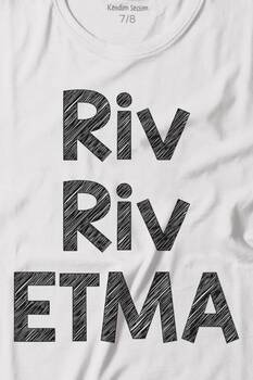 Riv Riv Etma Karadeniz Şivesi Etme Baskılı Tişört Çocuk T-shirt