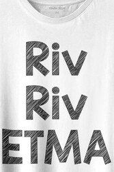 Riv Riv Etma Karadeniz Şivesi Etme Baskılı Tişört Unisex T-shirt - Thumbnail