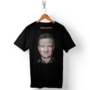 Robın Willıams Anısına Hollywood Baskılı Tişört Unisex T-Shirt