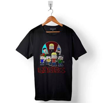 Roblox Video Game Mmog Baskılı Tişört Unisex T-Shirt