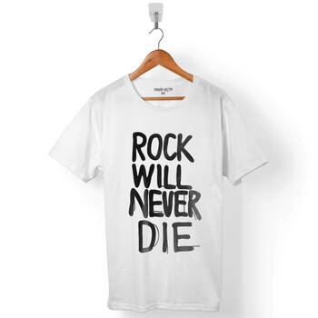 ROCK N ROCK'N AND ROLL WIL NEVER DIE 1971 ERKEK TİŞÖRT