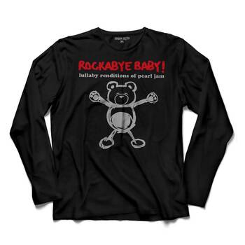 ROCKABYE BABY PEARL JAM ALIVE LOGO UZUN KOLLU TİŞÖRT