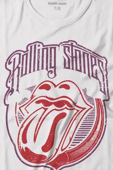 Rolling Stones Rock Retro 70S 80S Music Baskılı Tişört Çocuk T-shirt