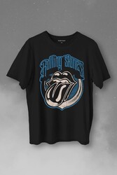 Rolling Stones Rock Retro 70S 80S Music Baskılı Tişört Unisex T-Shirt - Thumbnail