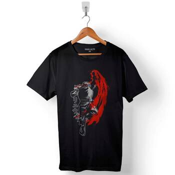 Ryu Street Fighter Sokak Dövüşü Baskılı Tişört Unisex T-Shirt