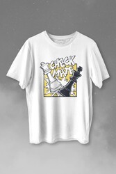 Şah Mat Satranç Check Mate Chess Kral Kraliçe Gambit Baskılı Tişört Unisex T-shirt - Thumbnail