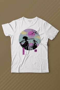 Samurai Chillhop Samuray Japonca Chill Baskılı Tişört Çocuk T-shirt