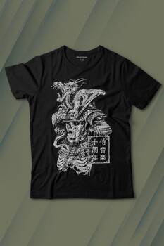 Samurai Japanese Samuray Japonca Street Wear Urban Baskılı Tişört Çocuk T-shirt