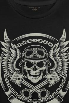 Skull Repair Tamirci Kuru kafa Baskılı Tişört Unisex T-shirt