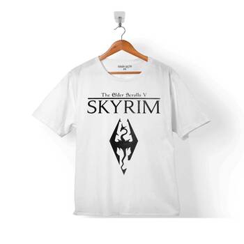 SKYRIM DRAGON LOGO THE ELDER SCROLLS V 3 ÇOCUK TİŞÖRT