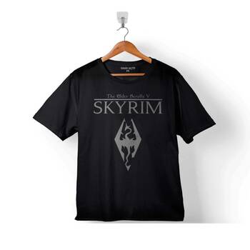 SKYRIM DRAGON LOGO THE ELDER SCROLLS V 3 ÇOCUK TİŞÖRT