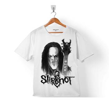 SLIPKNOT MICK THOMSON SLIP KNOT SİLÜET LOGO 2 ÇOCUK TİŞÖRT