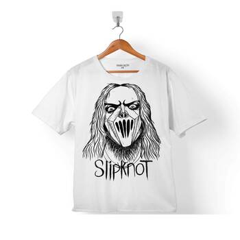 SLIPKNOT MICK THOMSON SLIP KNOT TASARIM SİLÜET ÇOCUK TİŞÖRT