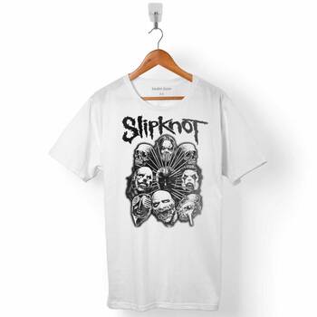 SLIPKNOT ROCK BAND ESTABLISHED 1995 ERKEK TİŞÖRT