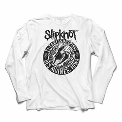 Slipknot Rock Band Establıshed 1995 Uzun Kollu Tişört Baskılı T-Shirt - Thumbnail