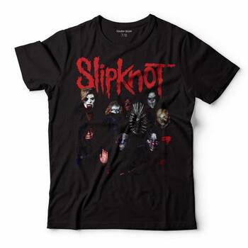 SLIPKNOT SLIP KNOT METAL MUSIC DES MOINES ÇOCUK TİŞÖRT