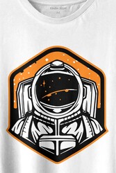 Solana Sol Astronot Cyrpto Coin Logo Baskılı Tişört Unisex T-shirt - Thumbnail