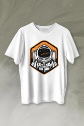 Solana Sol Astronot Cyrpto Coin Logo Baskılı Tişört Unisex T-shirt - Thumbnail