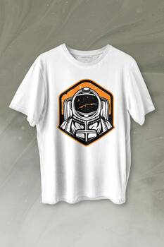 Solana Sol Astronot Cyrpto Coin Logo Baskılı Tişört Unisex T-shirt