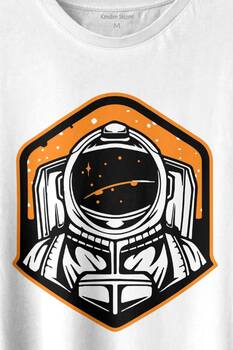 Solana Sol Astronot Cyrpto Coin Logo Baskılı Tişört Unisex T-shirt