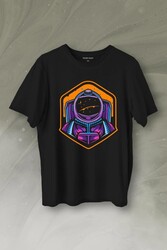 Solana Sol Astronot Cyrpto Coin Logo Baskılı Tişört Unisex T-Shirt - Thumbnail