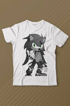 Sonic Boom Hedgehog Baskılı Tişört Çocuk T-shirt