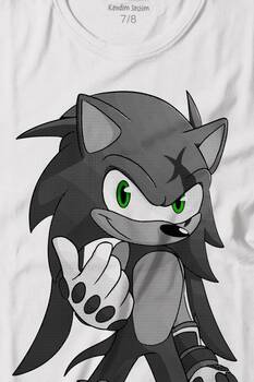 Sonic Boom Hedgehog Baskılı Tişört Çocuk T-shirt