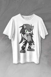 Sonic Boom Hedgehog Baskılı Tişört Unisex T-shirt - Thumbnail