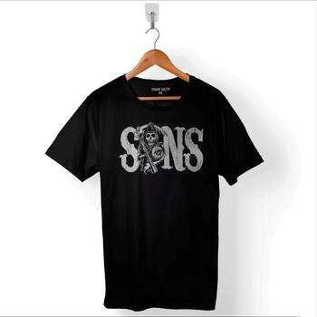 Sons Of Anarchy Redwood Original Anarşi Eylem Baskılı Tişört Unisex T-Shirt